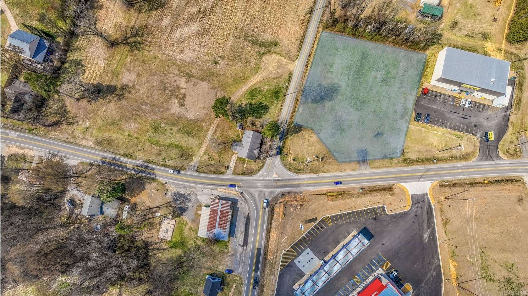 1.8 Acres of Commercial Land for Sale in Wooster, Arkansas