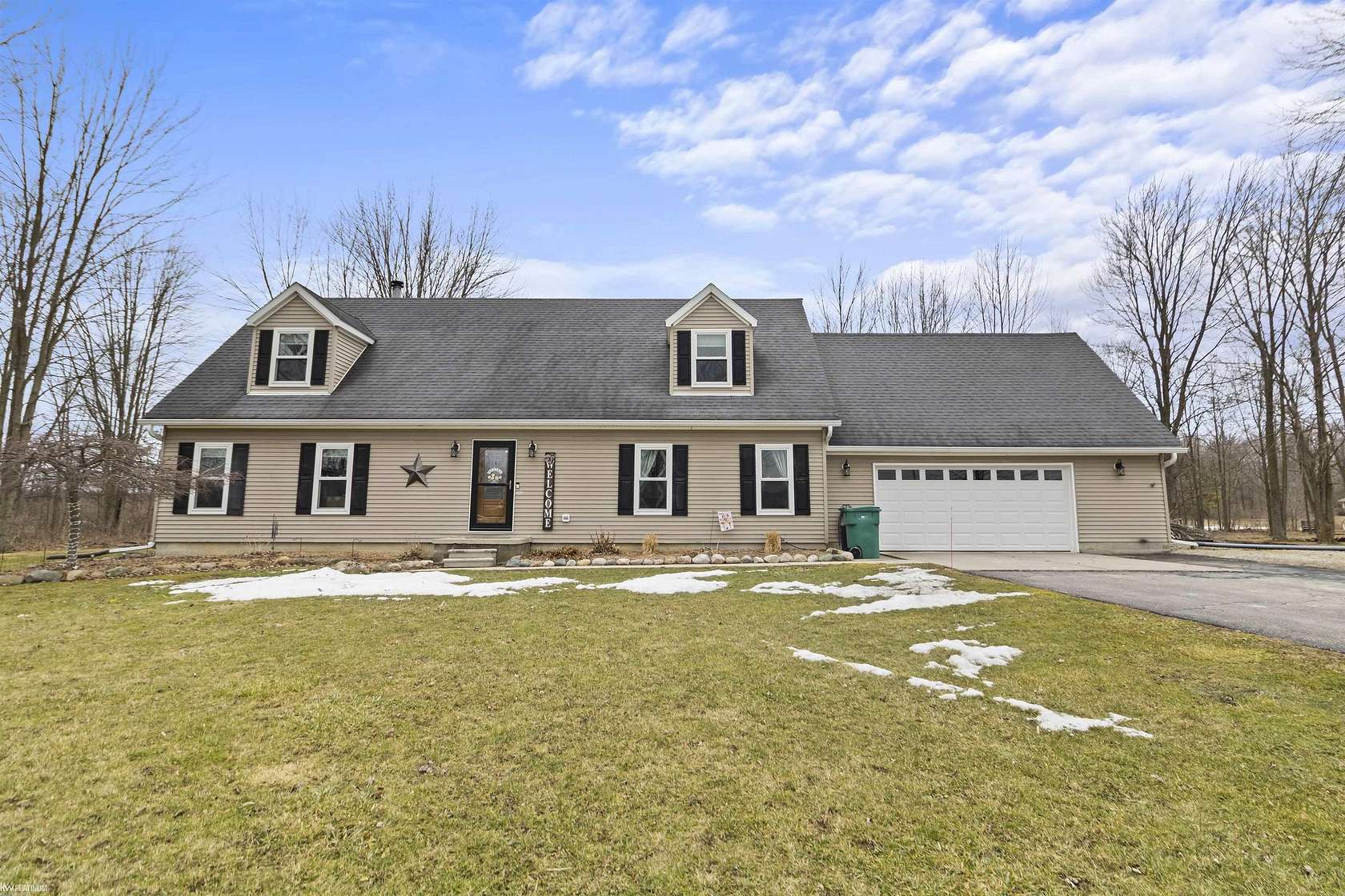 2.69 Acres of Land with Home for Sale in Columbus, Michigan