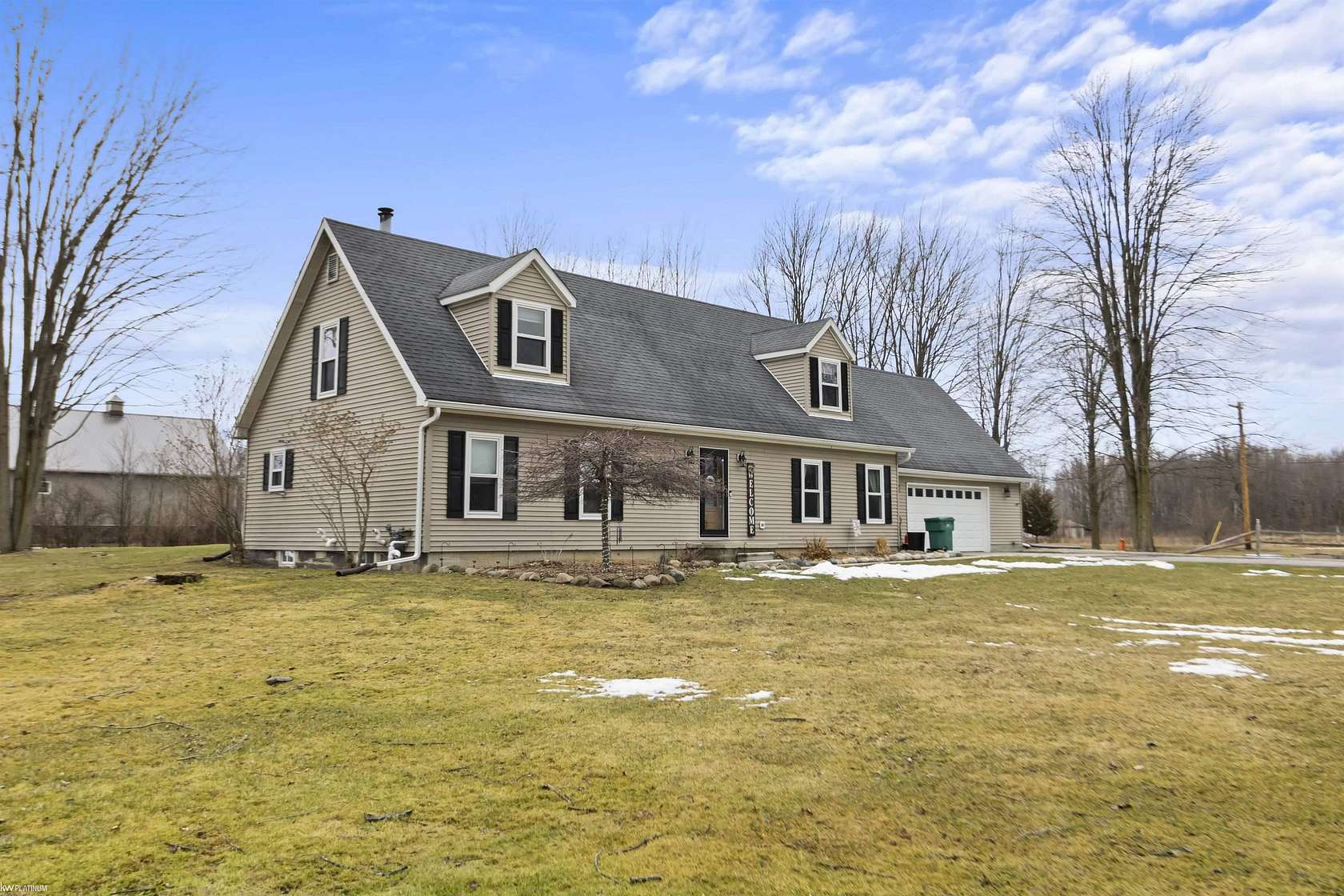 2.69 Acres of Land with Home for Sale in Columbus, Michigan