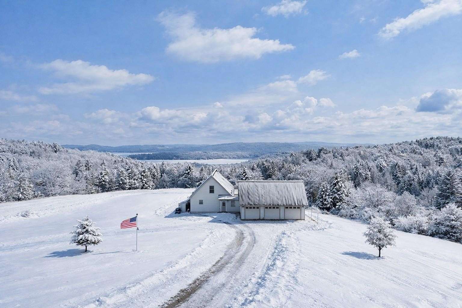 12.3 Acres of Land with Home for Sale in Newport Town, Vermont