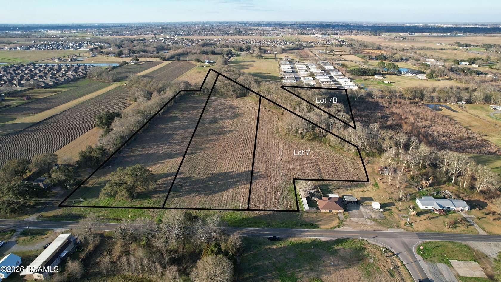 6.26 Acres of Mixed-Use Land for Sale in Youngsville, Louisiana