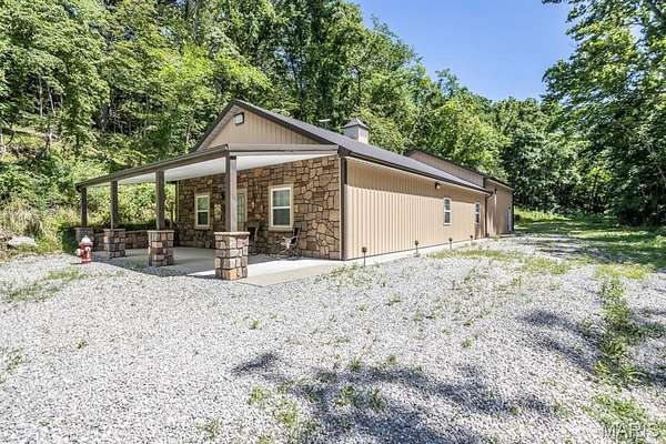 132 Acres of Recreational Land with Home for Sale in Waynesville, Missouri