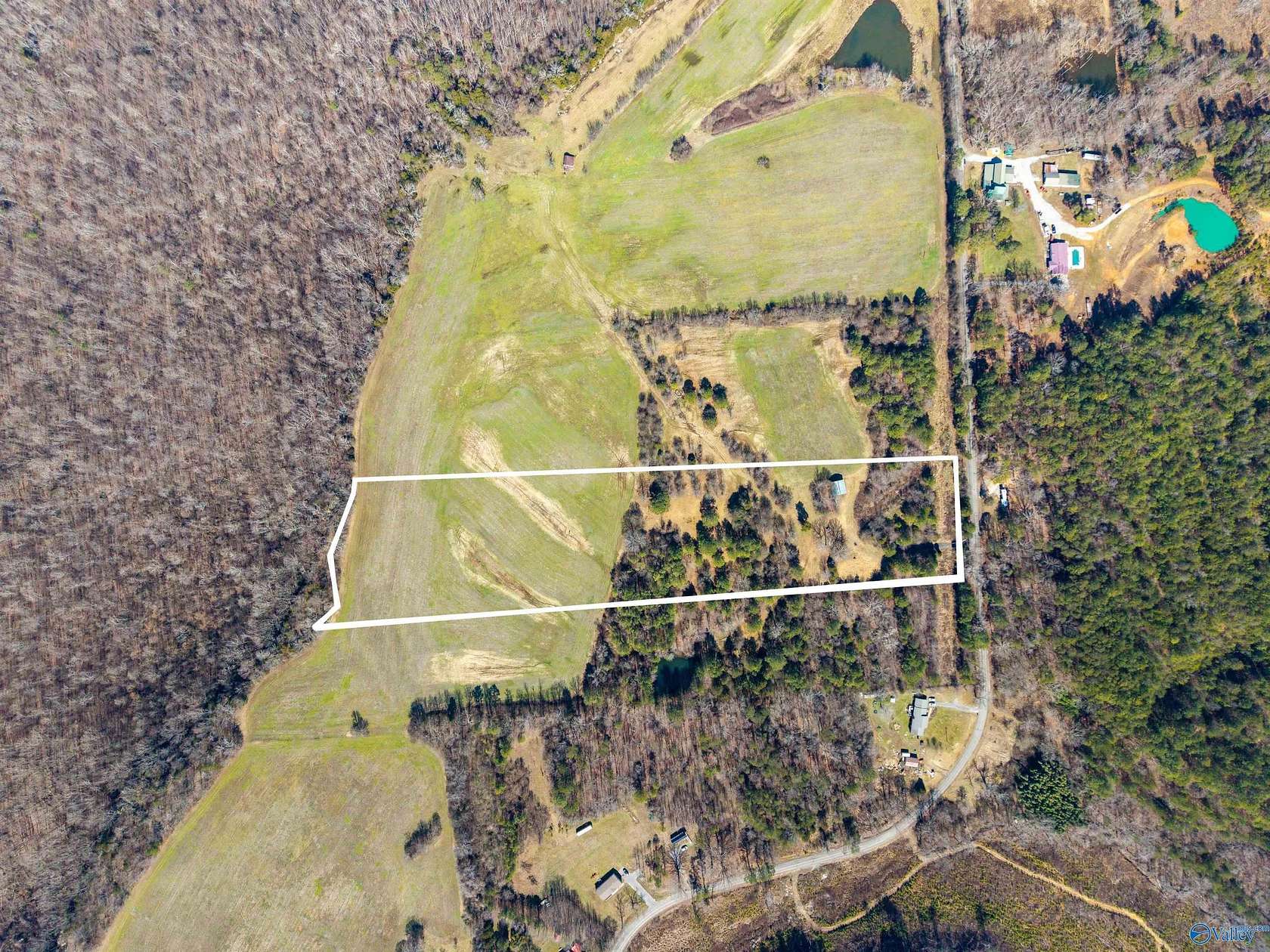 11.7 Acres of Land for Sale in Flat Rock, Alabama