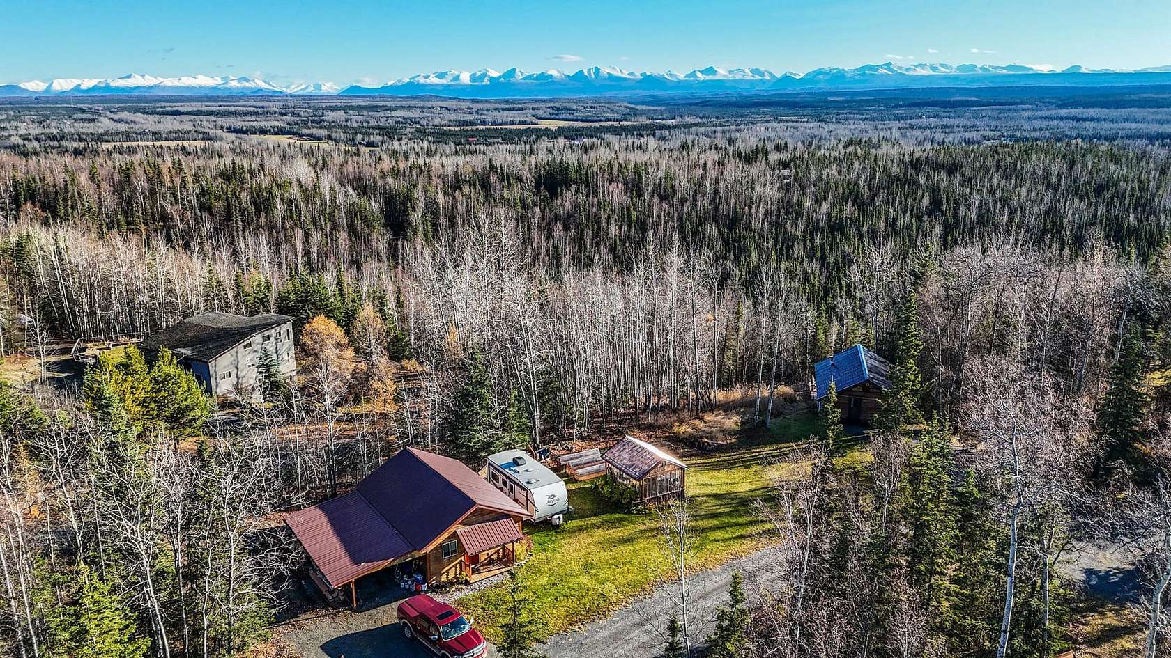 1.72 Acres of Land with Home for Sale in Sterling, Alaska