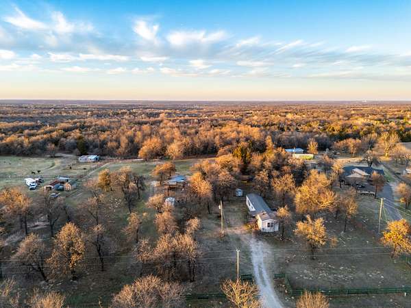 5 Acres of Land with Home for Sale in Jones, Oklahoma