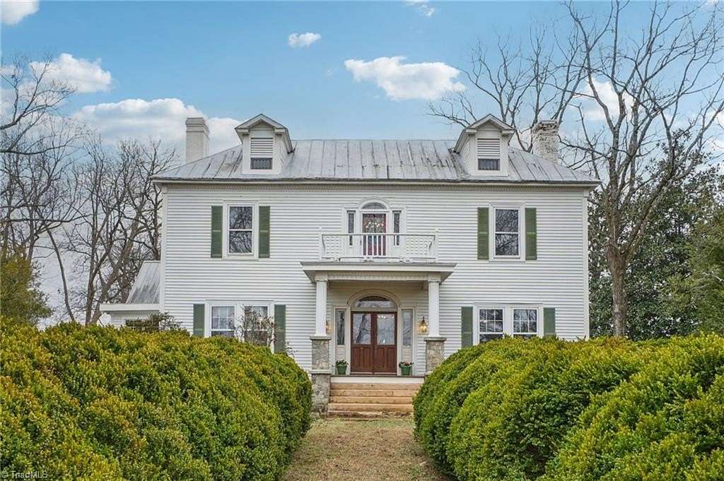 6.84 Acres of Land with Home for Sale in Reidsville, North Carolina