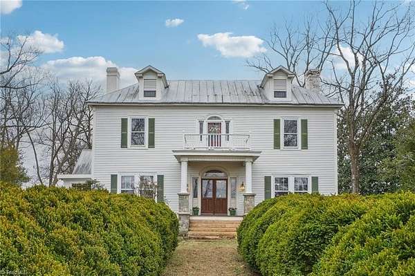 6.84 Acres of Land with Home for Sale in Reidsville, North Carolina