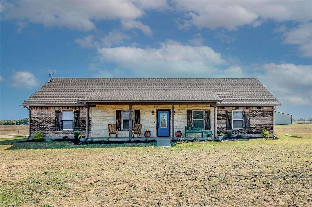 19.9 Acres of Land with Home for Lease in Sherman, Texas