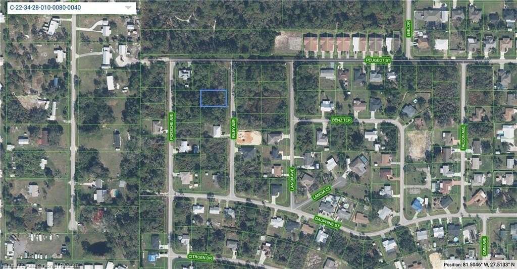 0.23 Acres of Residential Land for Sale in Sebring, Florida