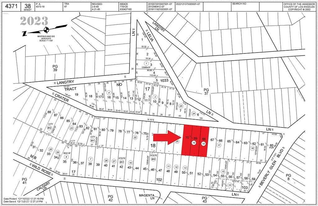 0.18 Acres of Land for Sale in Los Angeles, California