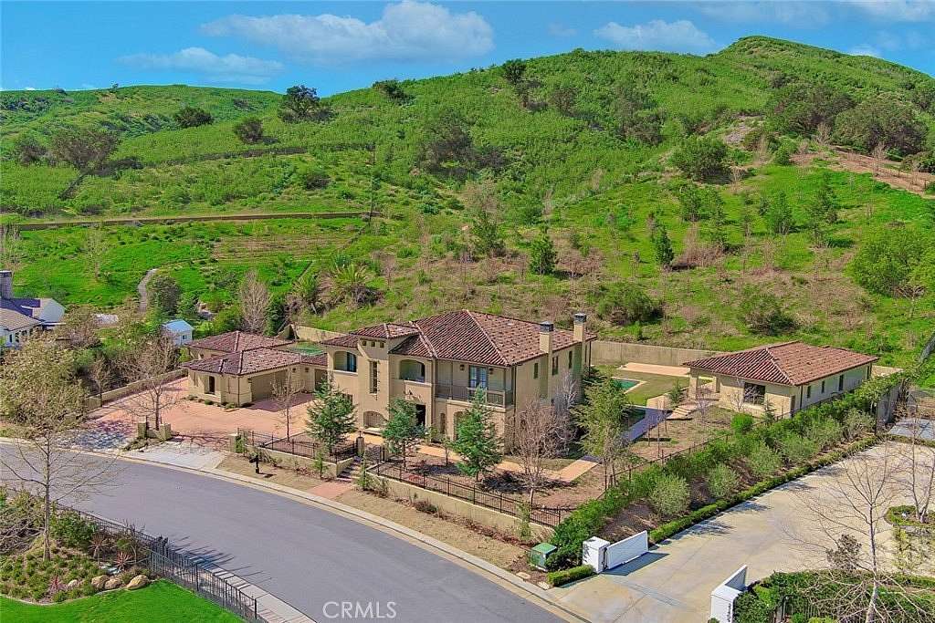 3.63 Acres of Land with Home for Sale in Agoura Hills, California