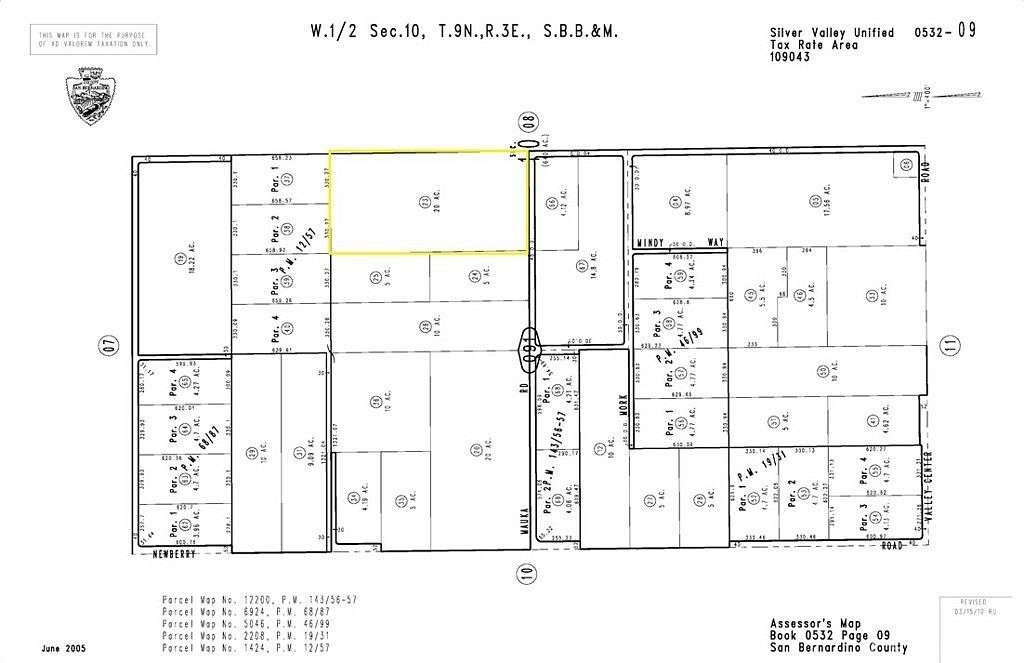 4.13 Acres of Land for Sale in Barstow, California