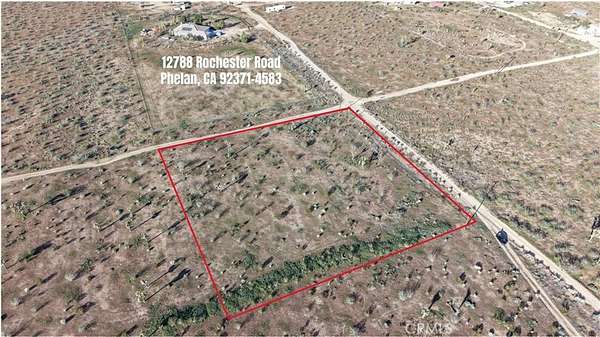 2.5 Acres of Residential Land for Sale in Phelan, California