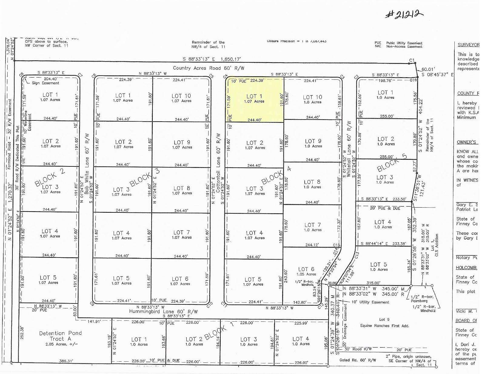 1 Acre of Residential Land for Sale in Garden City, Kansas