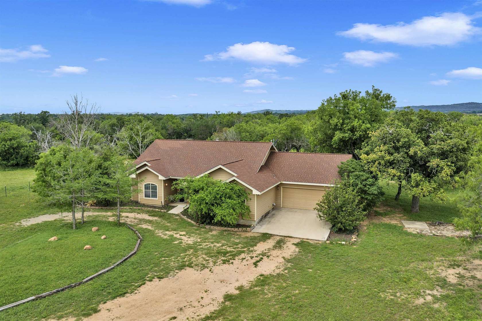 2 Acres of Land with Home for Sale in Marble Falls, Texas