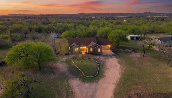 2 Acres of Land with Home for Sale in Marble Falls, Texas