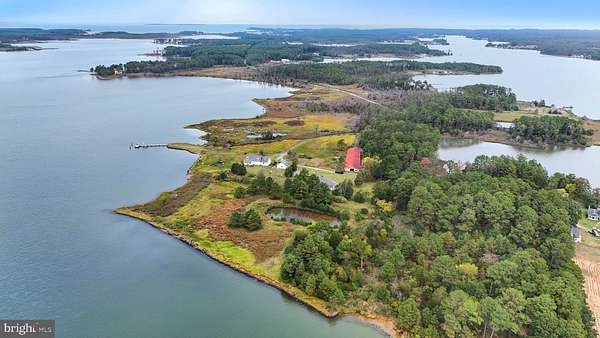 14.5 Acres of Land with Home for Sale in Cambridge, Maryland