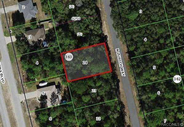 0.23 Acres of Residential Land for Sale in Dunnellon, Florida
