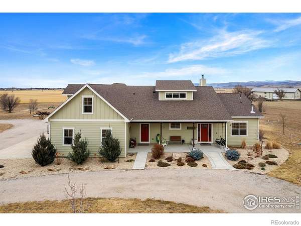 3.36 Acres of Land with Home for Sale in Wellington, Colorado
