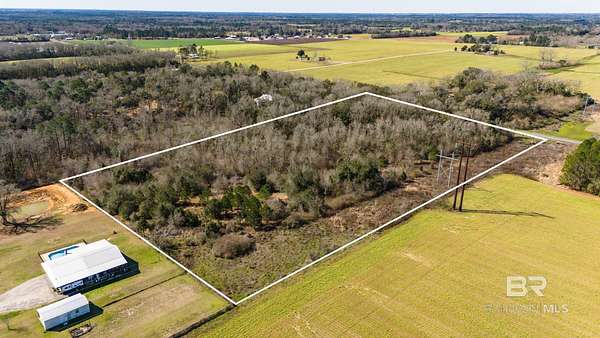 12.4 Acres of Land for Sale in Silverhill, Alabama
