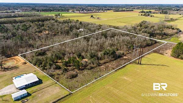 12.4 Acres of Land for Sale in Silverhill, Alabama
