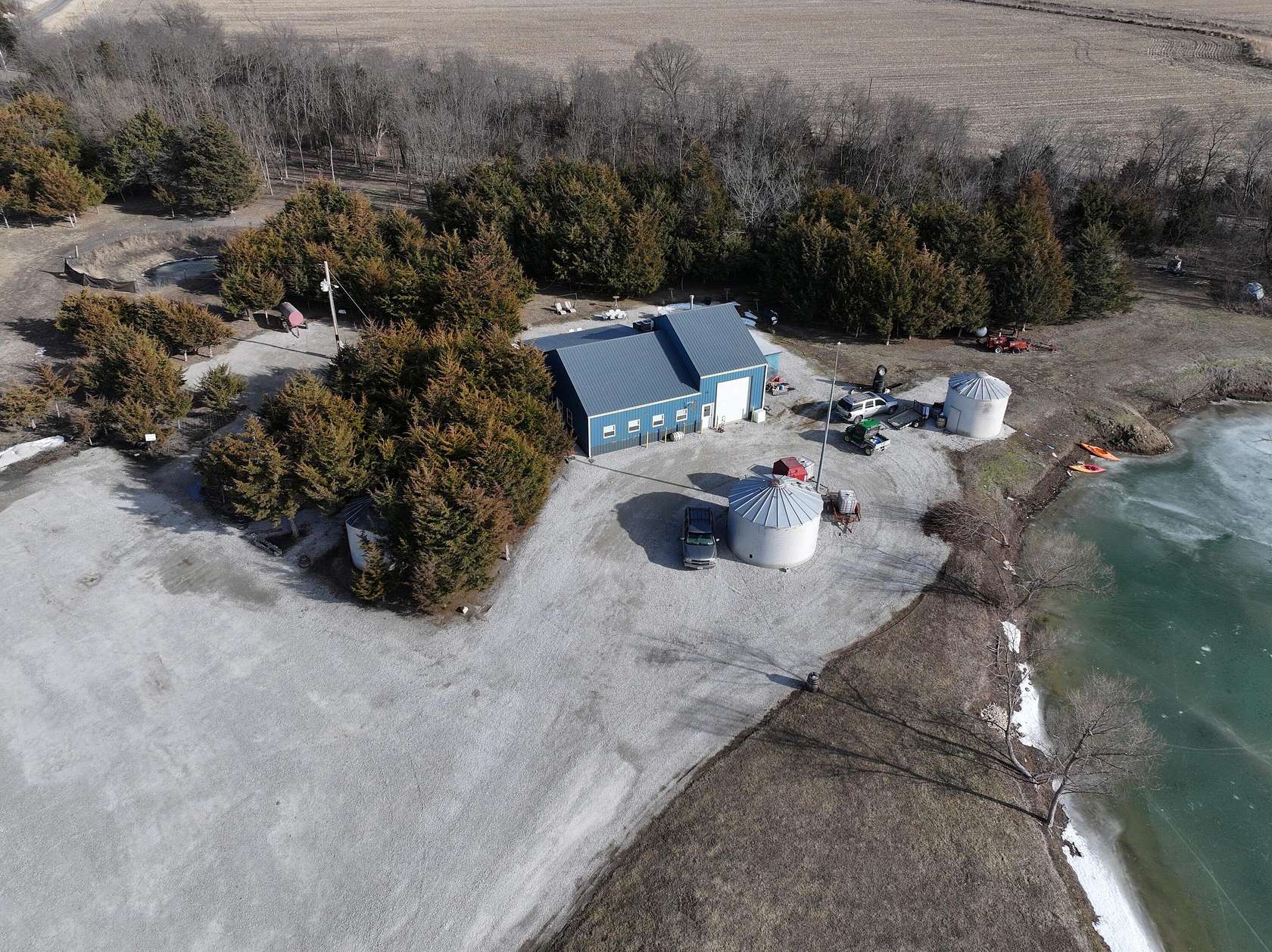 7.8 Acres of Improved Commercial Land for Sale in Monroe City, Missouri