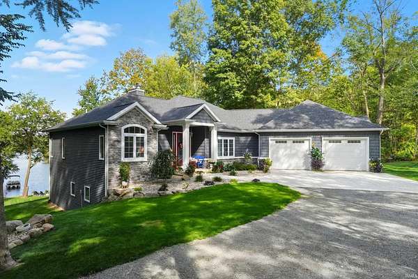 4.4 Acres of Land with Home for Sale in Rome City, Indiana