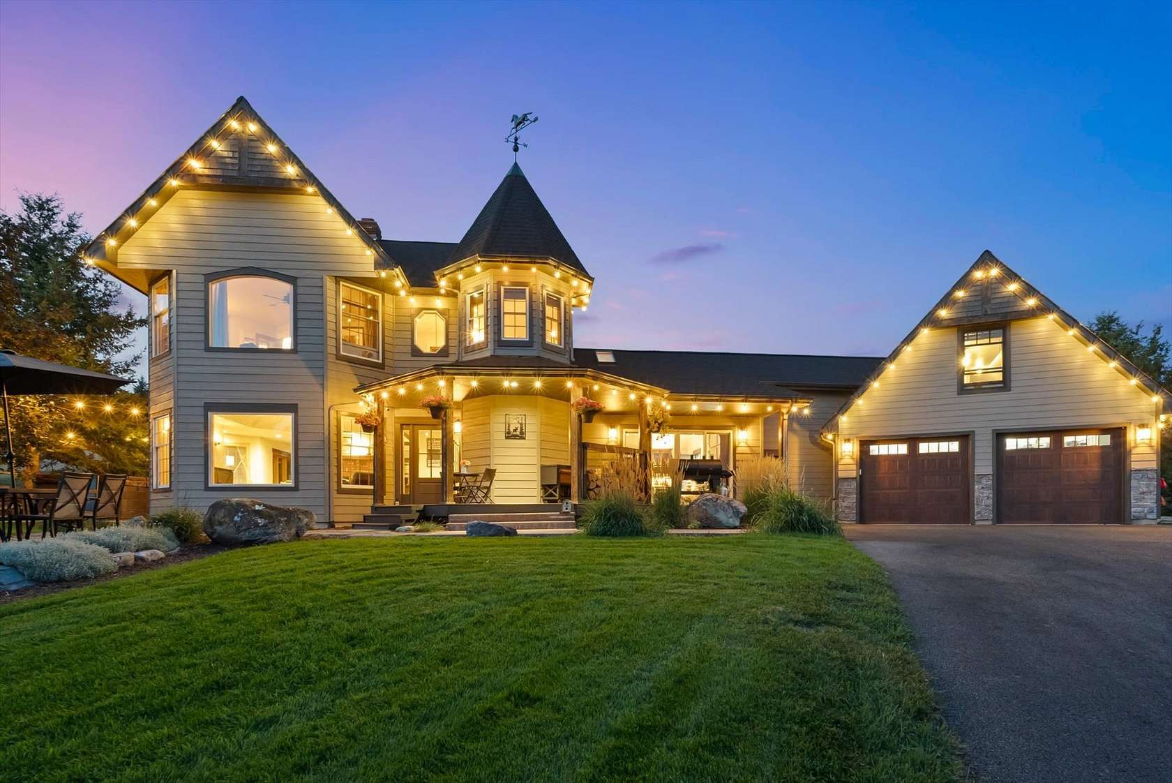 5 Acres of Land with Home for Sale in Kalispell, Montana