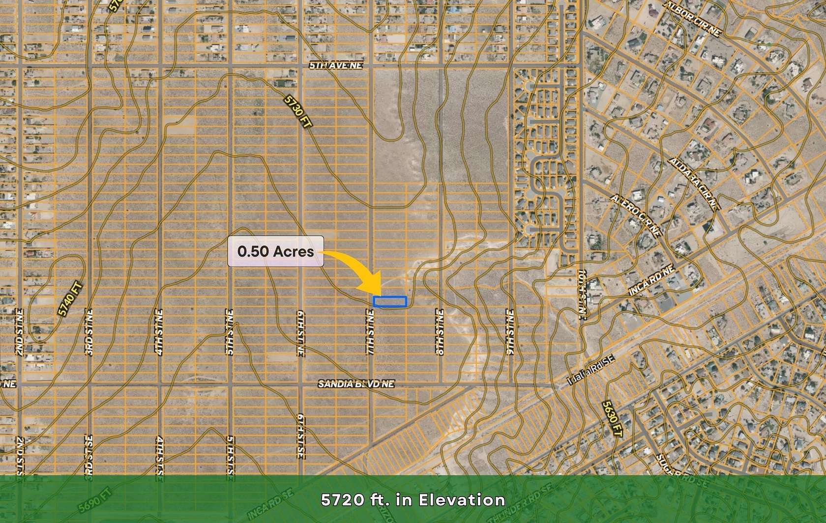 0.5 Acres of Land for Sale in Rio Rancho, New Mexico