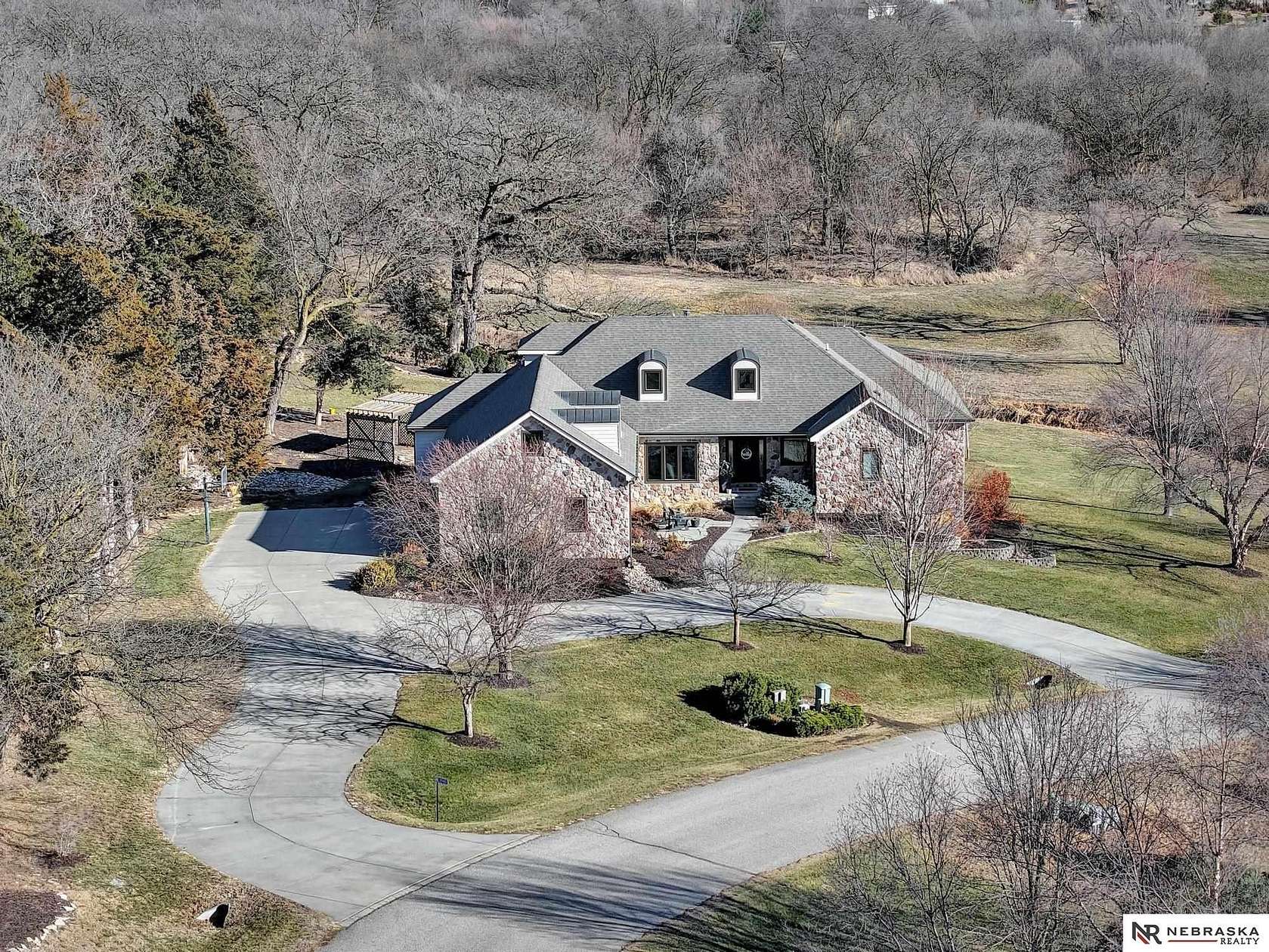 9.65 Acres of Land with Home for Sale in Roca, Nebraska