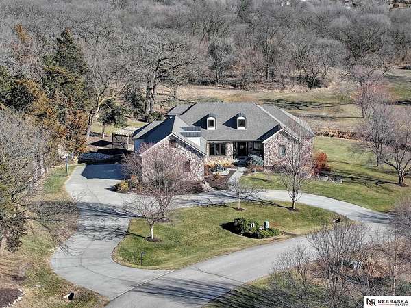 9.65 Acres of Land with Home for Sale in Roca, Nebraska