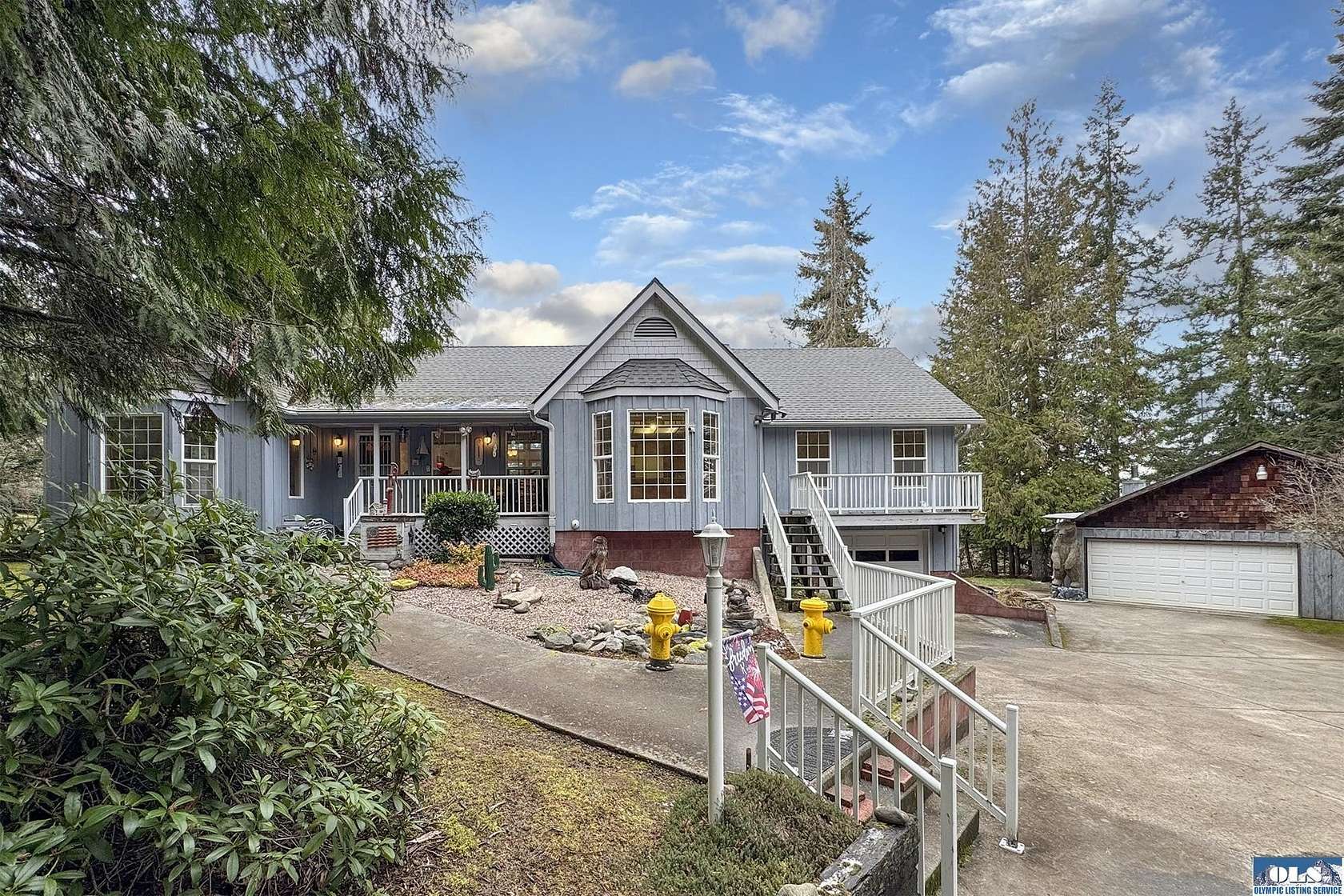 5 Acres of Land with Home for Sale in Sequim, Washington