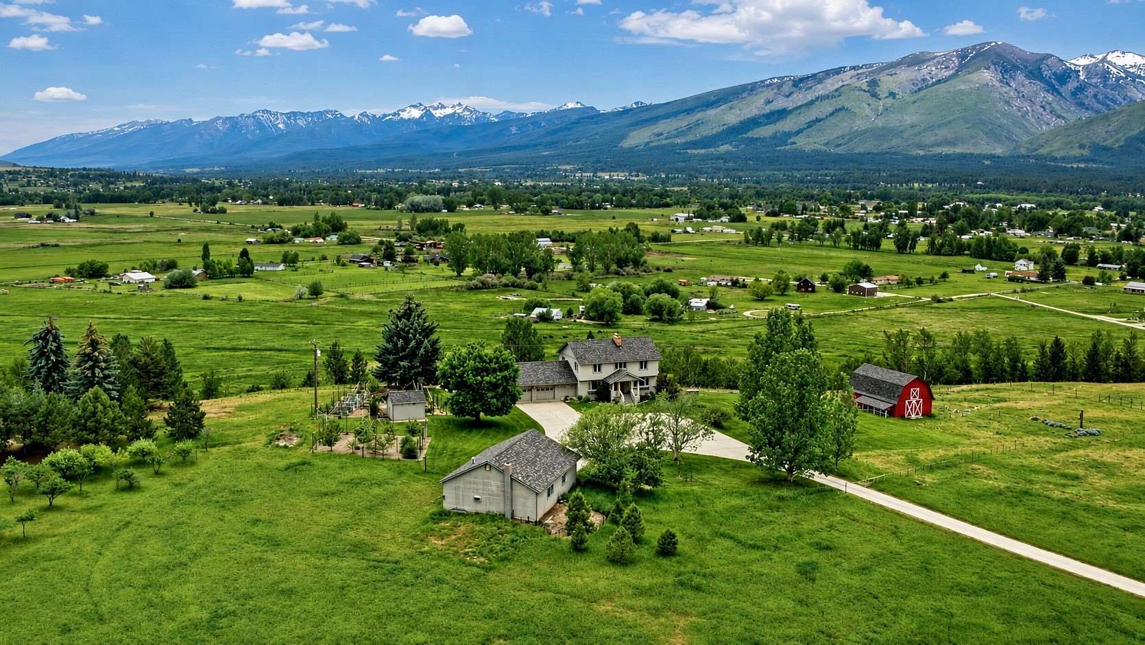 10.2 Acres of Land with Home for Sale in Hamilton, Montana