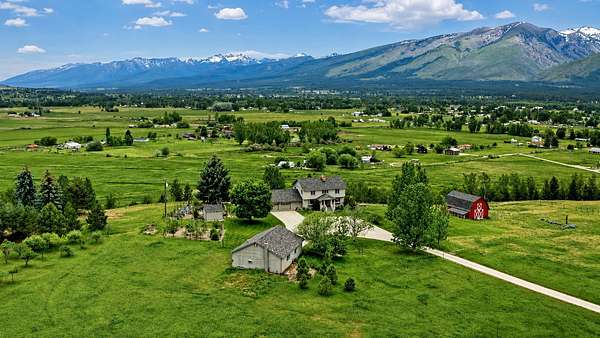 10.2 Acres of Land with Home for Sale in Hamilton, Montana
