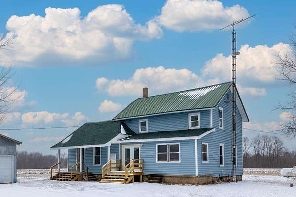 1.68 Acres of Land with Home for Sale in Stockbridge, Michigan