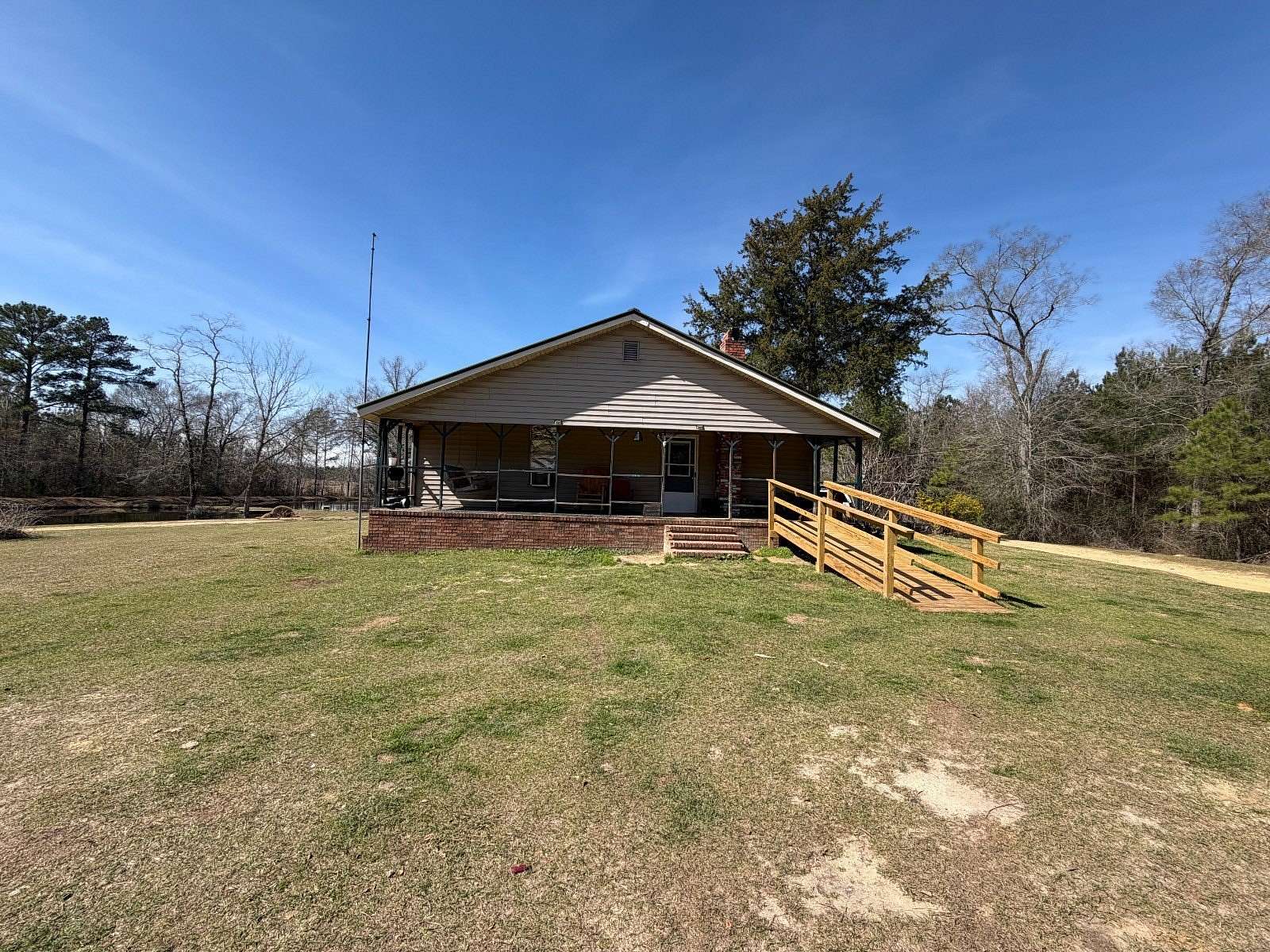 5 Acres of Land with Home for Sale in Fruitdale, Alabama