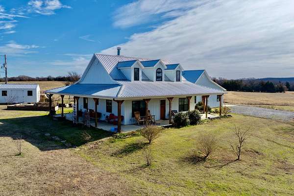 6 Acres of Land with Home for Sale in Quinton, Oklahoma