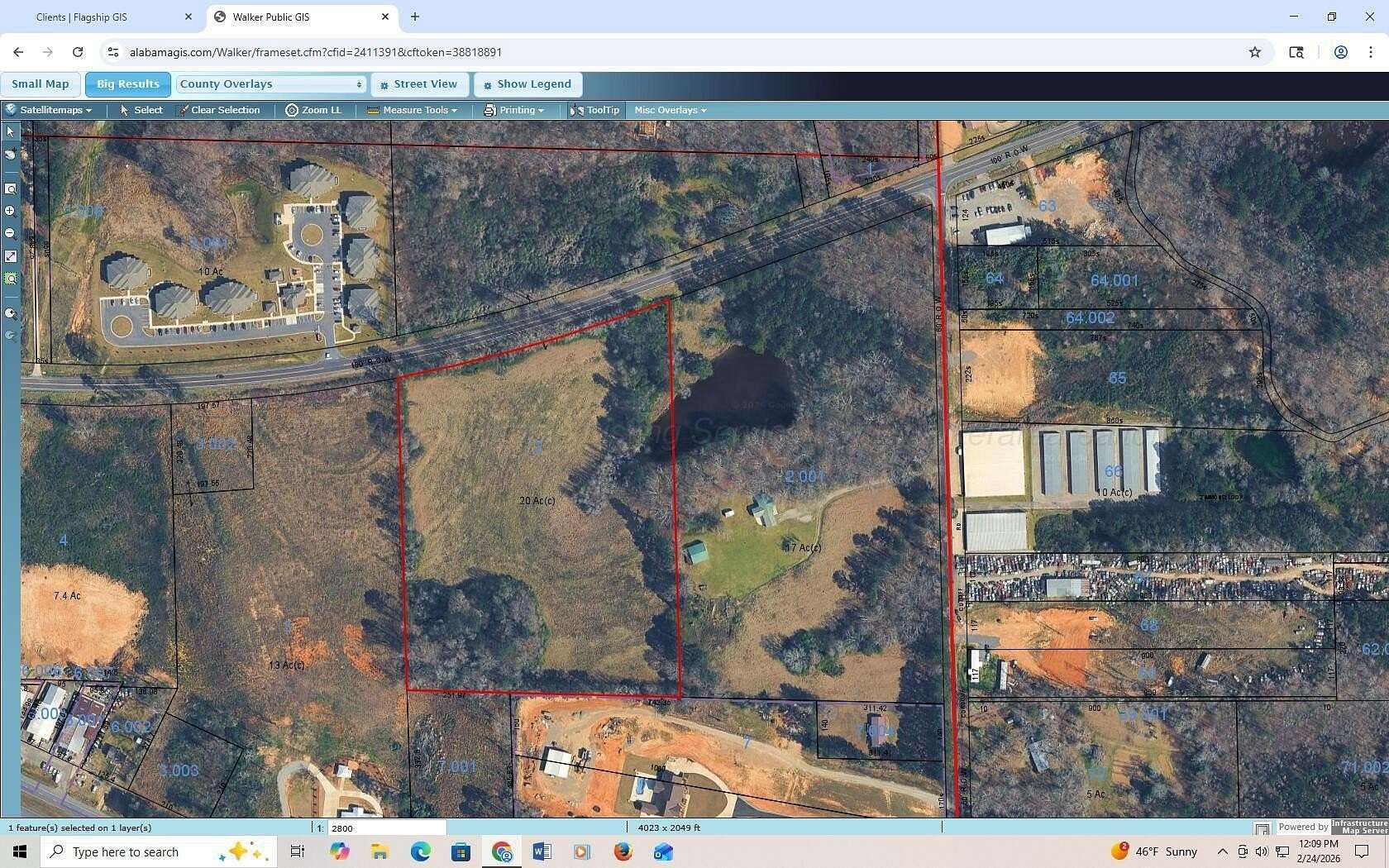 13 Acres of Mixed-Use Land for Sale in Jasper, Alabama