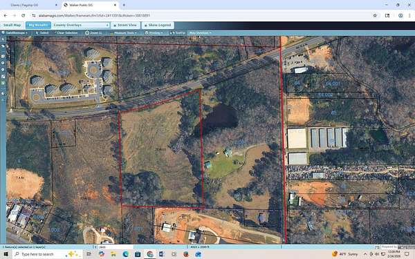 13 Acres of Mixed-Use Land for Sale in Jasper, Alabama