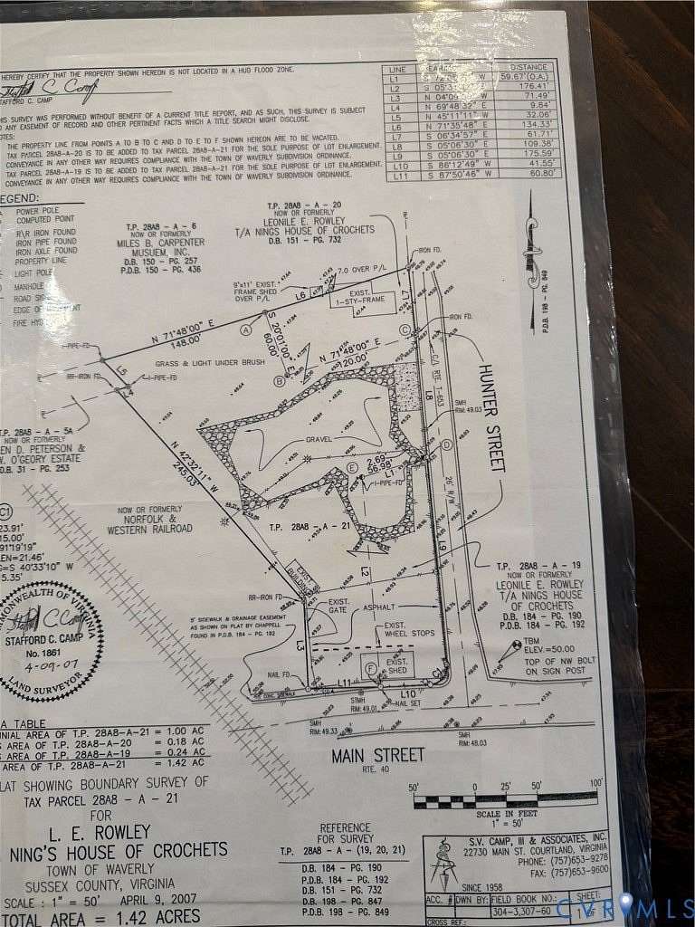1.24 Acres of Residential Land for Sale in Waverly, Virginia