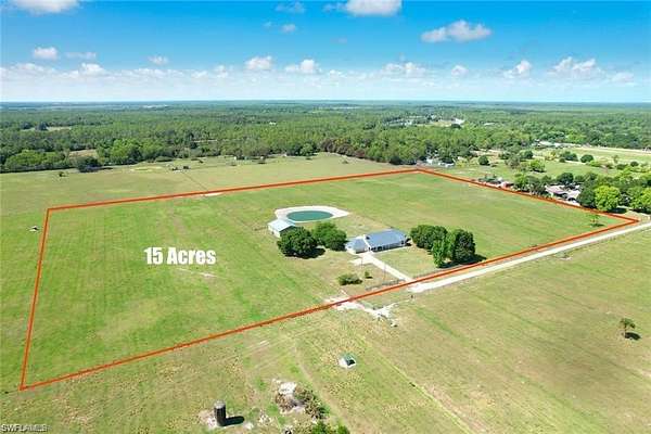 14.3 Acres of Land with Home for Sale in Naples, Florida