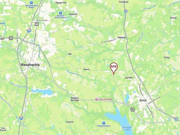 12 Acres of Land for Sale in Ennis, Texas