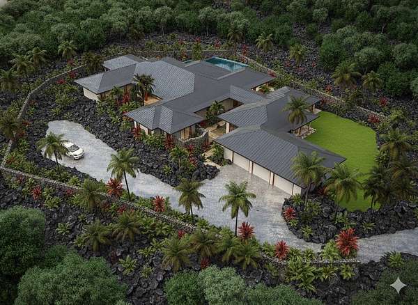 3.3 Acres of Land with Home for Sale in Kailua-Kona, Hawaii