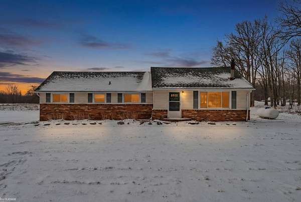 10.1 Acres of Land with Home for Sale in Memphis, Michigan
