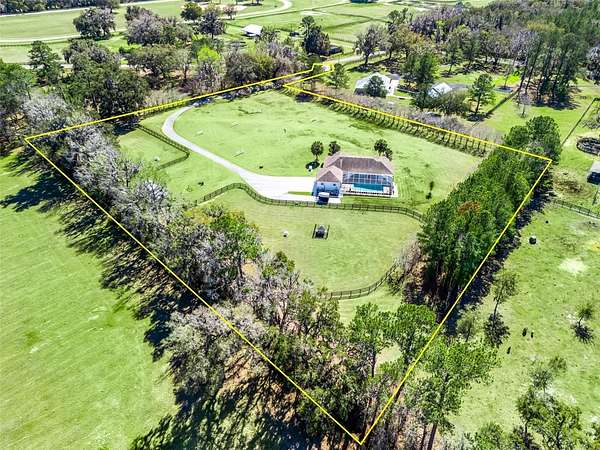 5 Acres of Land with Home for Sale in Ocala, Florida