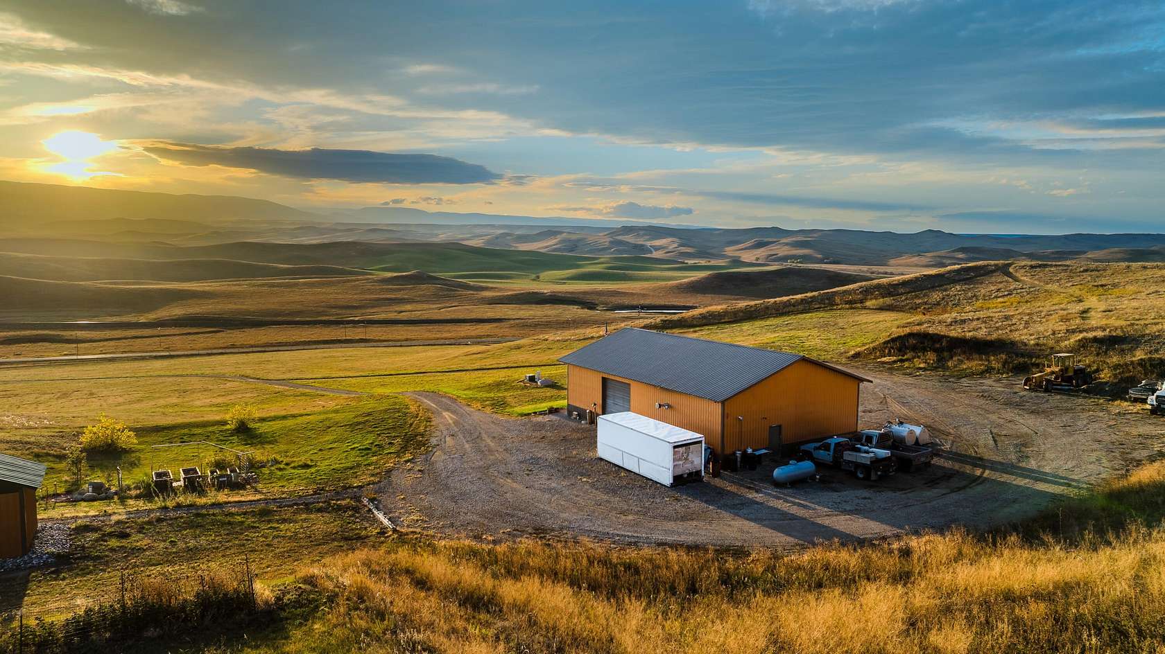 40.9 Acres of Land with Home for Sale in Parkman, Wyoming