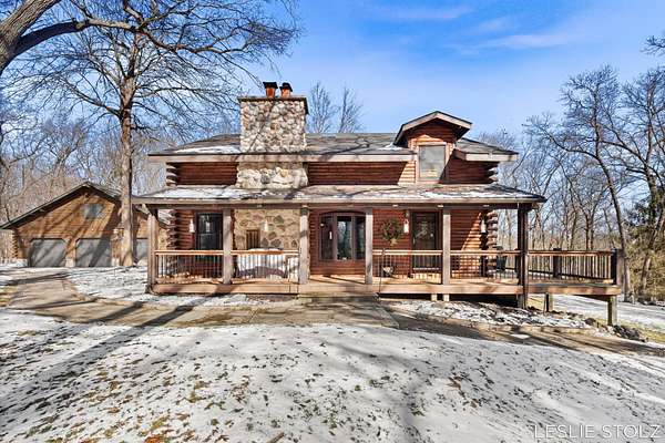 5 Acres of Land with Home for Sale in Ada, Michigan