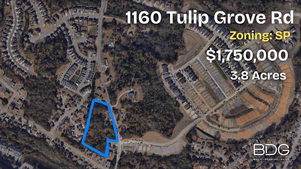 3.8 Acres of Residential Land for Sale in Hermitage, Tennessee