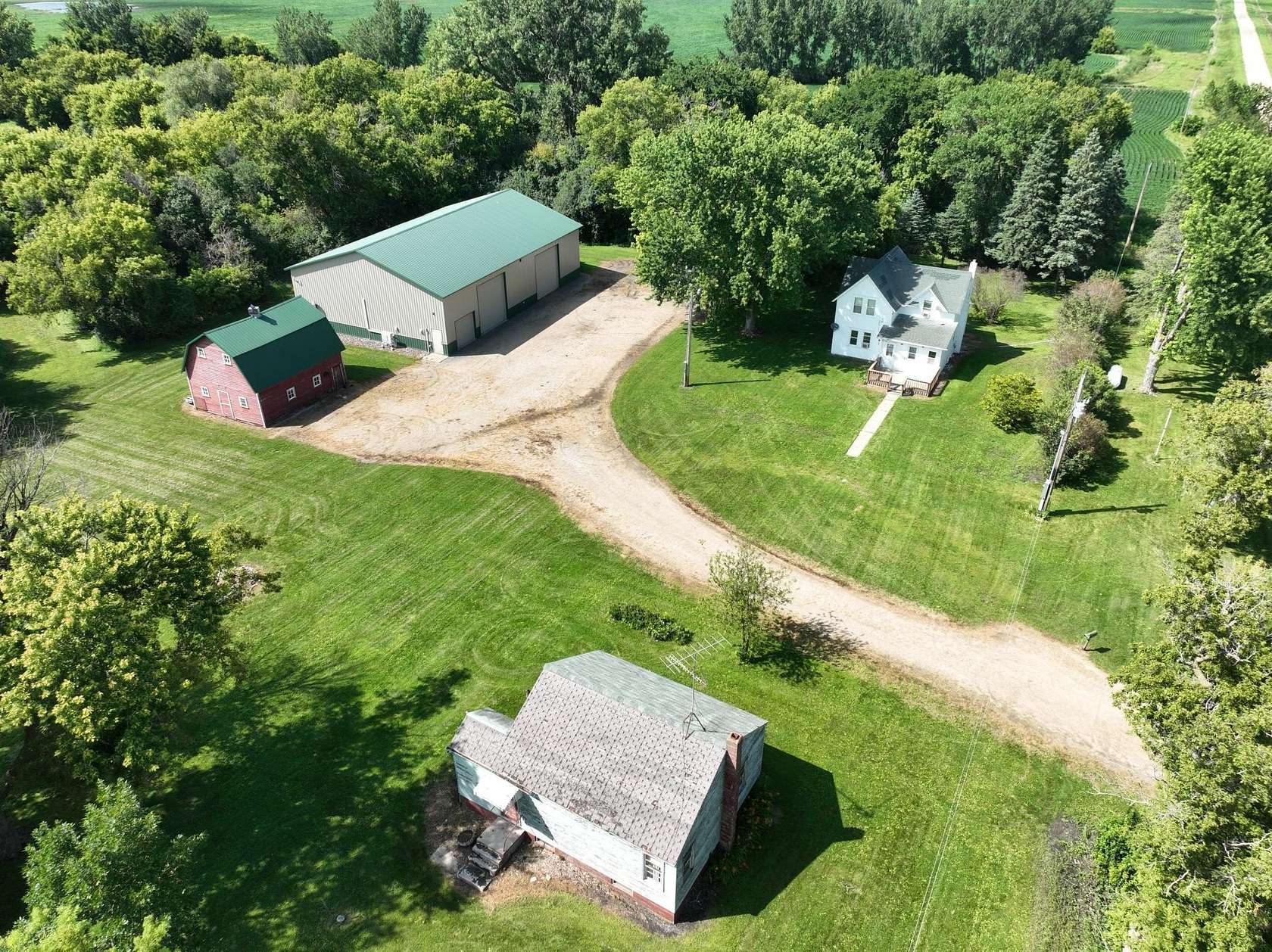 4.53 Acres of Land with Home for Sale in Montevideo, Minnesota