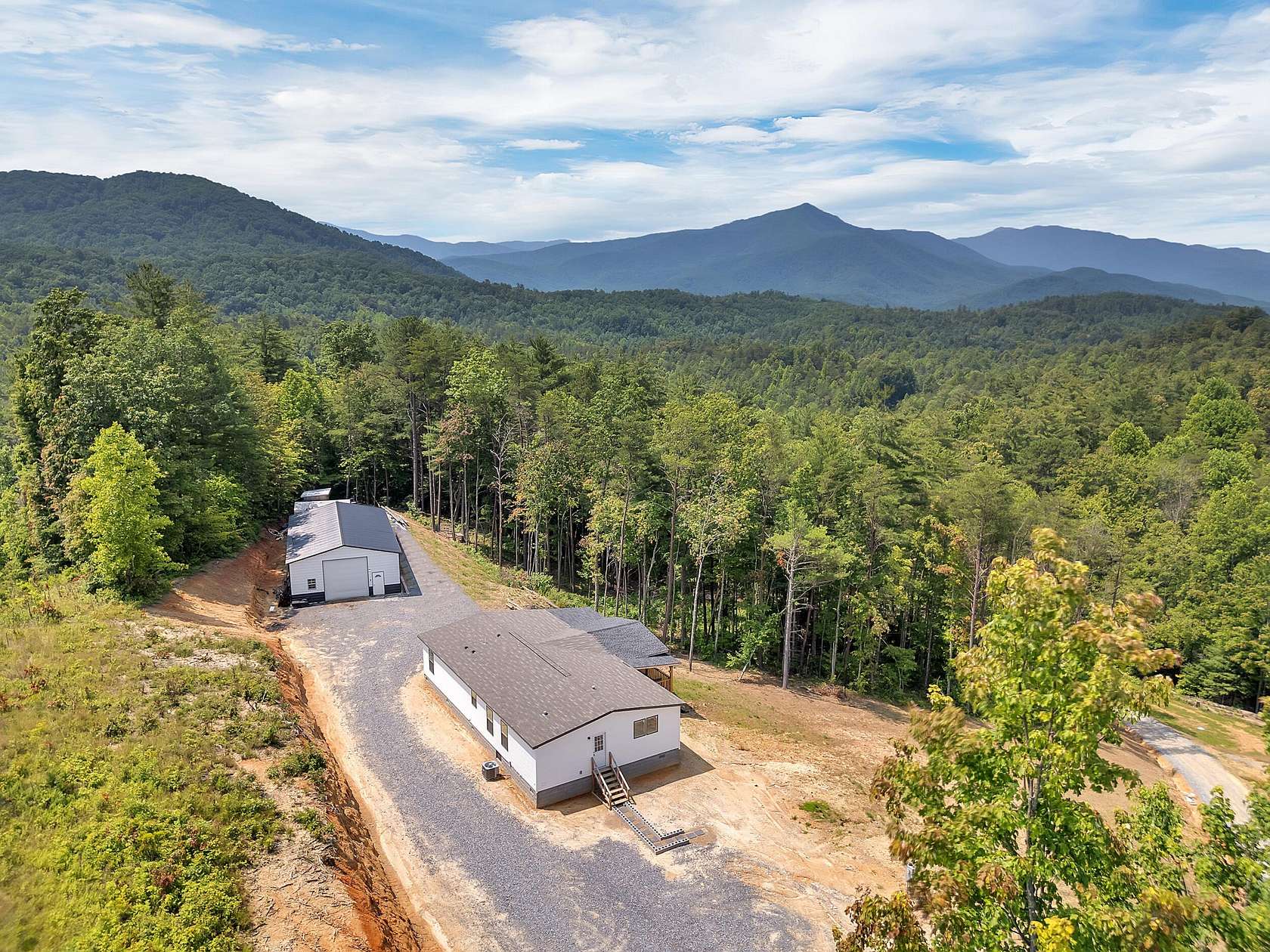 9.13 Acres of Land with Home for Sale in Hartford, Tennessee